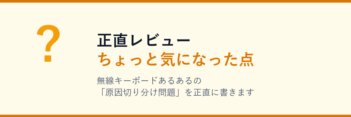 正直レビュー